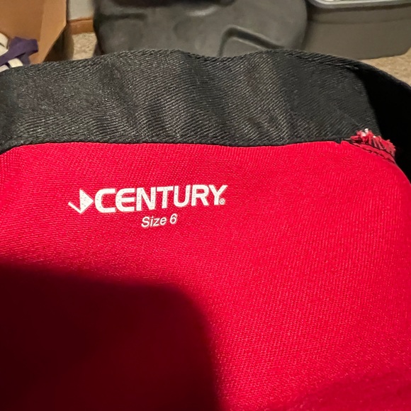 Century red team karate uniform.  Size 6 (adult male) - Picture 3 of 3